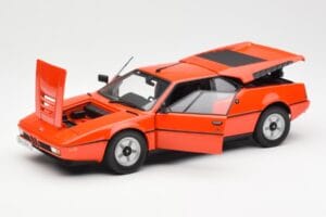 BMW M1 Oranžna Metalik Norev 1:18 183222 Kovina – slika 2 od 8