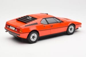 BMW M1 Oranžna Metalik Norev 1:18 183222 Kovina – slika 3 od 8