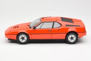 BMW M1 Oranžna Metalik Norev 1:18 183222 Kovina – slika 4 od 8