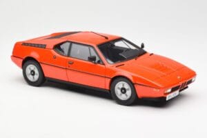 BMW M1 Oranžna Metalik Norev 1:18 183222 Kovina – slika 6 od 8