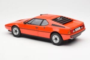 BMW M1 Oranžna Metalik Norev 1:18 183222 Kovina – slika 7 od 8