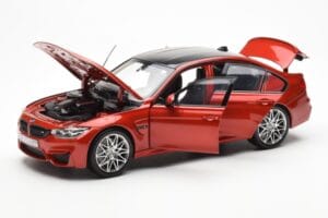 BMW M3 Competition F80 Sakhir Oranžna Norev 1:18 80432411553 Kovina – slika 2 od 8