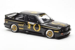 BMW M3 E30 #3 J. Richards Austrian Airlines ATCC 1987 AUTOart 1:18 88745 Kovina – slika 6 od 8