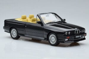 BMW M3 E30 Kabriolet Črn Otto 1:18 OT1012 Smola – slika 4 od 6