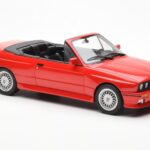 BMW M3 E30 Kabriolet Rdeč Otto 1:18 - image 4 of 6