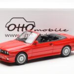 BMW M3 E30 Kabriolet Rdeč Otto 1:18 - image 6 of 6