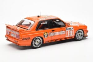 BMW M3 E30 #19 A. Hahne Jägermeister DTM 1992 AUTOart 1:18 89248 Kovina – slika 3 od 8