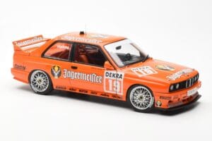 BMW M3 E30 #19 A. Hahne Jägermeister DTM 1992 AUTOart 1:18 89248 Kovina – slika 6 od 8