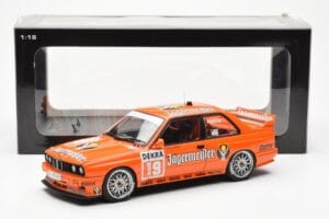 BMW M3 E30 #19 A. Hahne Jägermeister DTM 1992 AUTOart 1:18 89248 Kovina – slika 8 od 8