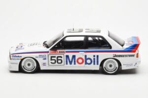 BMW M3 E30 #56 P. Brock / J. Richards Mobil Bathurst 1000 1988 AUTOart 1:18 88847 Kovina – slika 4 od 9