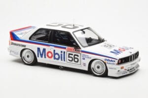 BMW M3 E30 #56 P. Brock / J. Richards Mobil Bathurst 1000 1988 AUTOart 1:18 88847 Kovina – slika 6 od 9