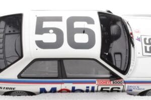 BMW M3 E30 #56 P. Brock / J. Richards Mobil Bathurst 1000 1988 AUTOart 1:18 88847 Kovina – slika 8 od 9