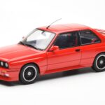 BMW M3 E30 Sport Evolution Cecotto Edition Rdeč AUTOart 1:18