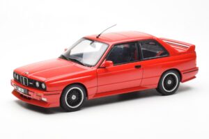 BMW M3 E30 Sport Evolution Cecotto Edition Rdeč AUTOart 1:18