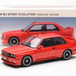 BMW M3 E30 Sport Evolution Cecotto Edition Rdeč AUTOart 1:18 - image 8 of 8