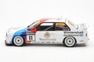 BMW M3 E30 #11 S. Soper Warsteiner DTM 1991 AUTOart 1:18 89146 Kovina – slika 4 od 8