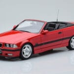 BMW M3 E36 Kabriolet Rdeč Otto 1:18