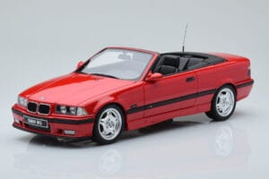 BMW M3 E36 Kabriolet Rdeč Otto 1:18