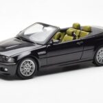 BMW M3 E46 Kabriolet Črn Kyosho 1:18