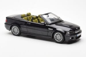 BMW M3 E46 Kabriolet Črn Kyosho 1:18 80430024431 Kovina – slika 6 od 8
