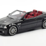 BMW M3 E46 Kabriolet Črn Otto 1:18