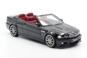 BMW M3 E46 Kabriolet Črn Otto 1:18 OT380 Smola – slika 4 od 9