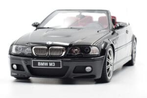 BMW M3 E46 Kabriolet Črn Otto 1:18 OT380 Smola – slika 6 od 9