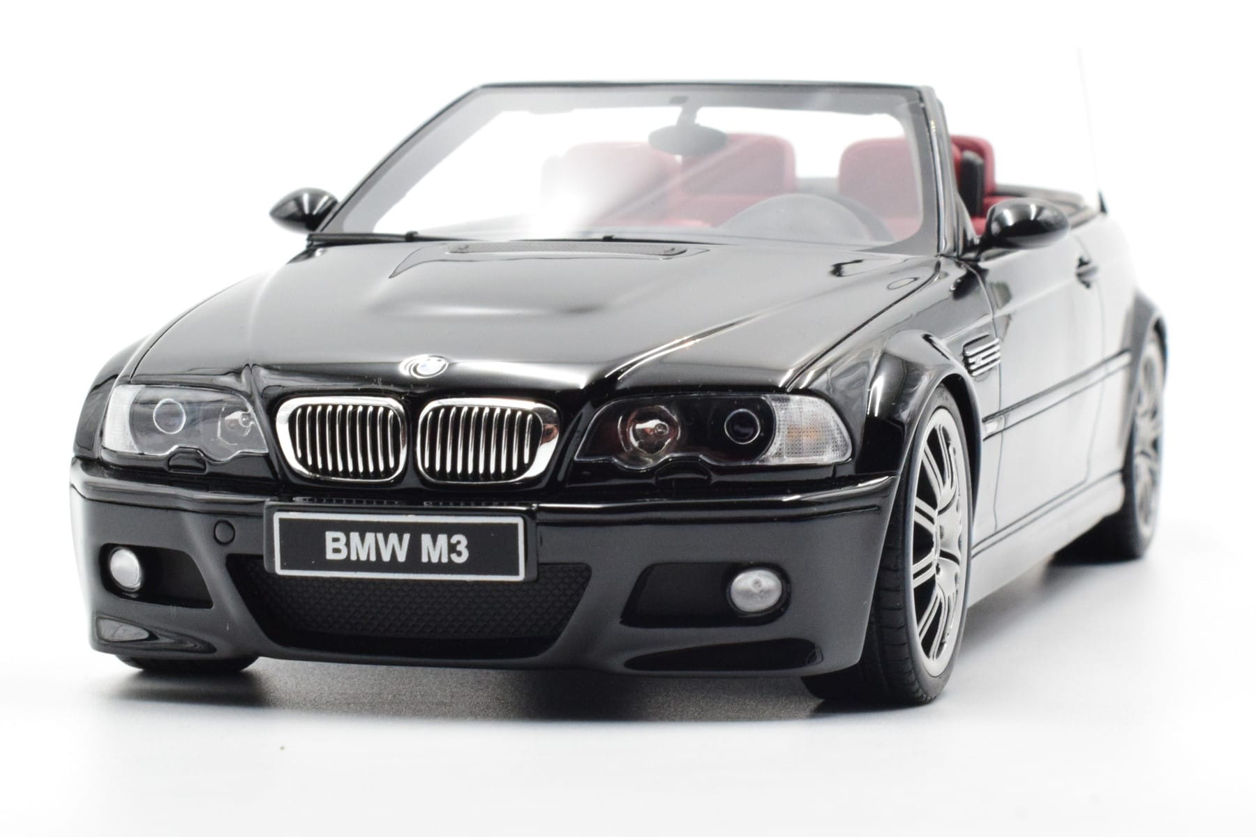 BMW M3 E46 Kabriolet Črn Otto 1:18 OT380 Smola – slika 6 od 9