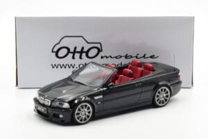 BMW M3 E46 Kabriolet Črn Otto 1:18 OT380 Smola – slika 9 od 9