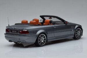 BMW M3 E46 Kabriolet Siv Otto 1:18 OT1006 Smola – slika 2 od 6