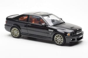 BMW M3 E46 Črna AUTOart 1:18 70541 Kovina – slika 6 od 8