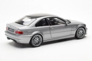 BMW M3 E46 CSL Siv Kyosho 1:18 80430302734 Kovina – slika 3 od 8