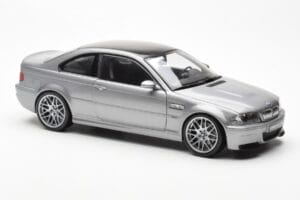 BMW M3 E46 CSL Siv Kyosho 1:18 80430302734 Kovina – slika 6 od 8