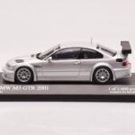 BMW M3 E46 GTR Street Srebrna Minichamps 1:43