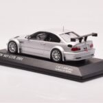 BMW M3 E46 GTR Street Srebrna Minichamps 1:43 - image 3 of 4