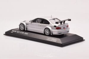 BMW M3 E46 GTR Street Srebrna Minichamps 1:43 403012105 Kovina – slika 3 od 4