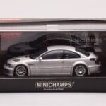 BMW M3 E46 GTR Street Srebrna Minichamps 1:43 - image 4 of 4