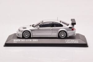 BMW M3 E46 GTR Street Srebrna Minichamps 1:43