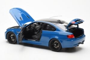 BMW M3 E92 Laguna Seca Blue Kyosho 1:18 08734LBL Kovina – slika 5 od 8
