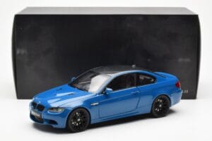 BMW M3 E92 Laguna Seca Blue Kyosho 1:18 08734LBL Kovina – slika 8 od 8