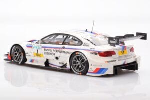 BMW M3 E92 #1 M. Tomczyk BMW M Performance DTM 2012 Minichamps 1:18 80432320097 Kovina – slika 7 od 8