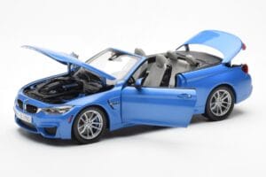 BMW M4 F83 Kabriolet Yas Marina Modra Paragon 1:18 80432339612 Kovina – slika 2 od 8