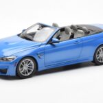 BMW M4 F83 Kabriolet Yas Marina Modra Paragon 1:18