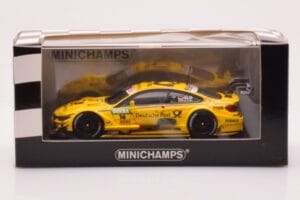 BMW M4 F82 DTM BMW Team RMG #16 T. Glock DTM 2016 Minichamps 1:43 410162416 Kovina – slika 4 od 4