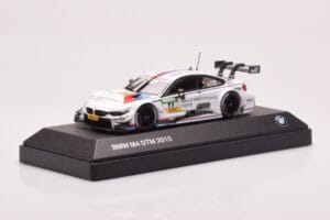 BMW M4 F82 #77 M. Tomczyk BMW M Performance Parts DTM 2015 Minichamps 1:43 80422405594 Kovina – slika 2 od 4