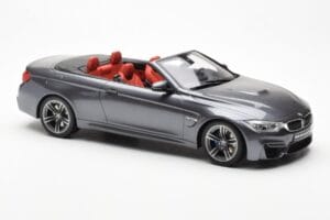 BMW M4 F83 Kabriolet Siv GT Spirit 1:18 GT081 Smola – slika 4 od 6