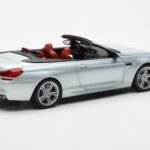 BMW M6 F12 Kabriolet Silverstone Srebrn II Paragon 1:18 - image 3 of 8