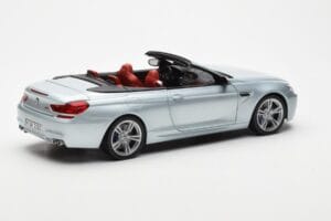 BMW M6 F12 Kabriolet Silverstone Srebrn II Paragon 1:18 80432253656 Kovina – slika 3 od 8