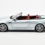 BMW M6 F12 Kabriolet Silverstone Srebrn II Paragon 1:18 - image 4 of 8