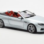 BMW M6 F12 Kabriolet Silverstone Srebrn II Paragon 1:18 - image 6 of 8